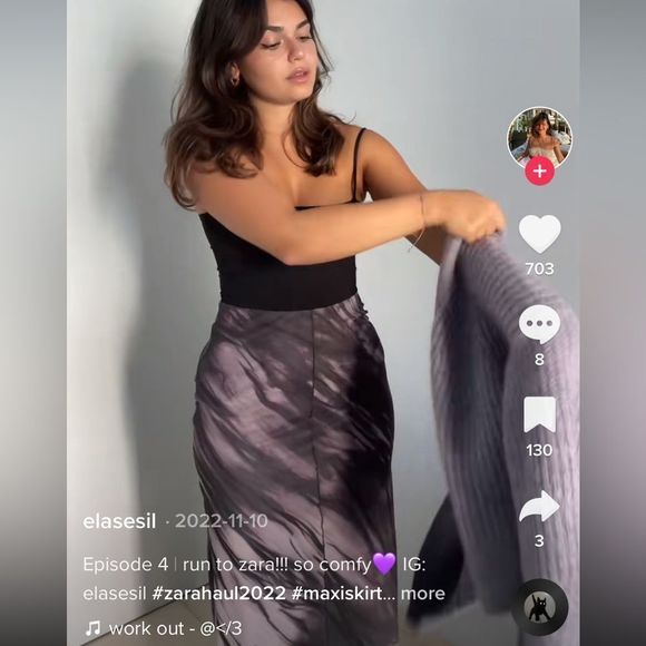 ZARA PRINTED RUCHED TULLE SKIRT & TOP 9250/081/229/018 - Picture 2 of 15